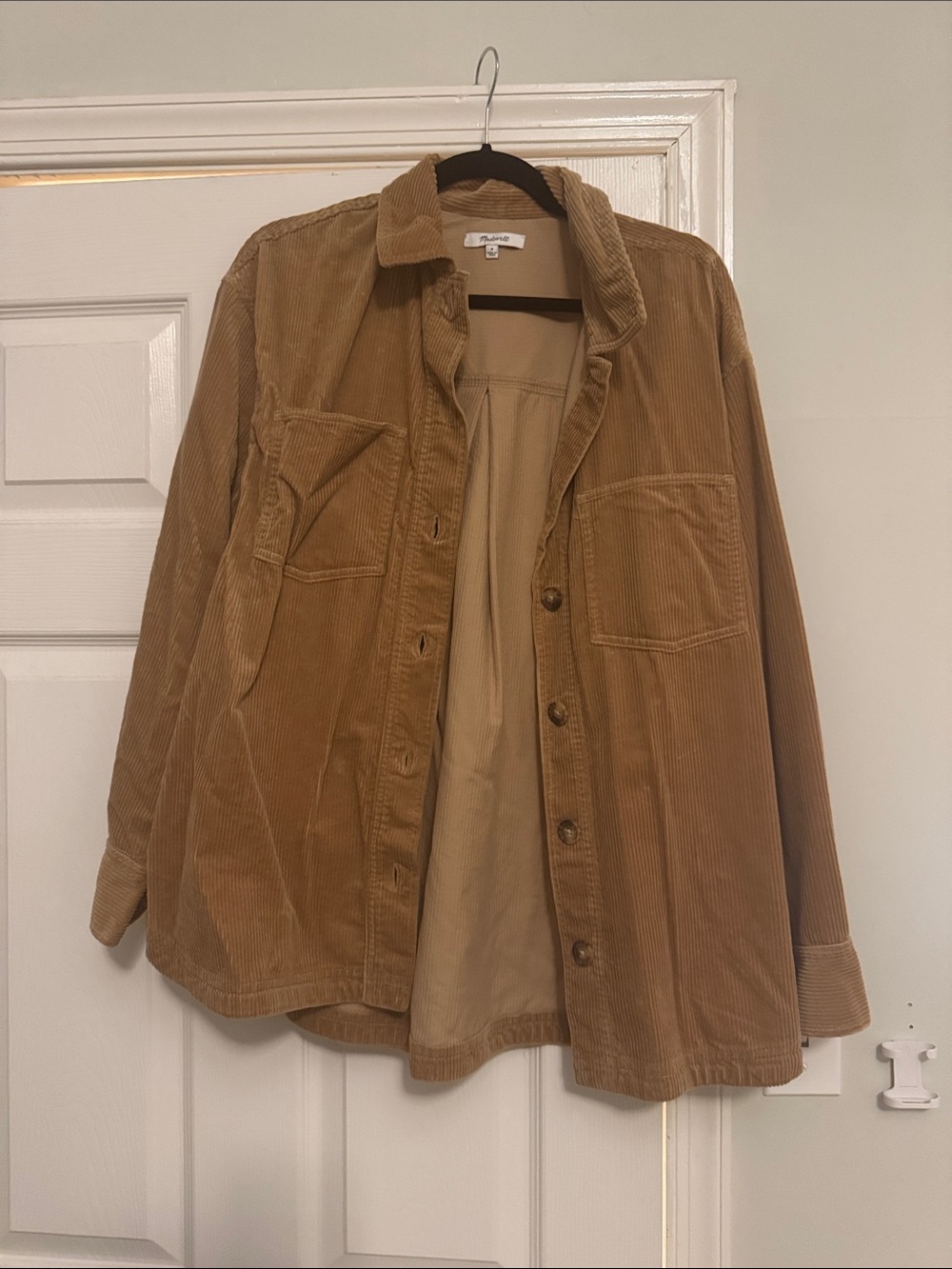 Madewell Corduroy Button-Up Shacket
